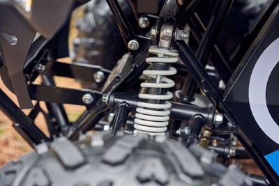 FR20DATV-UT electric utility ATV drivetrain detail