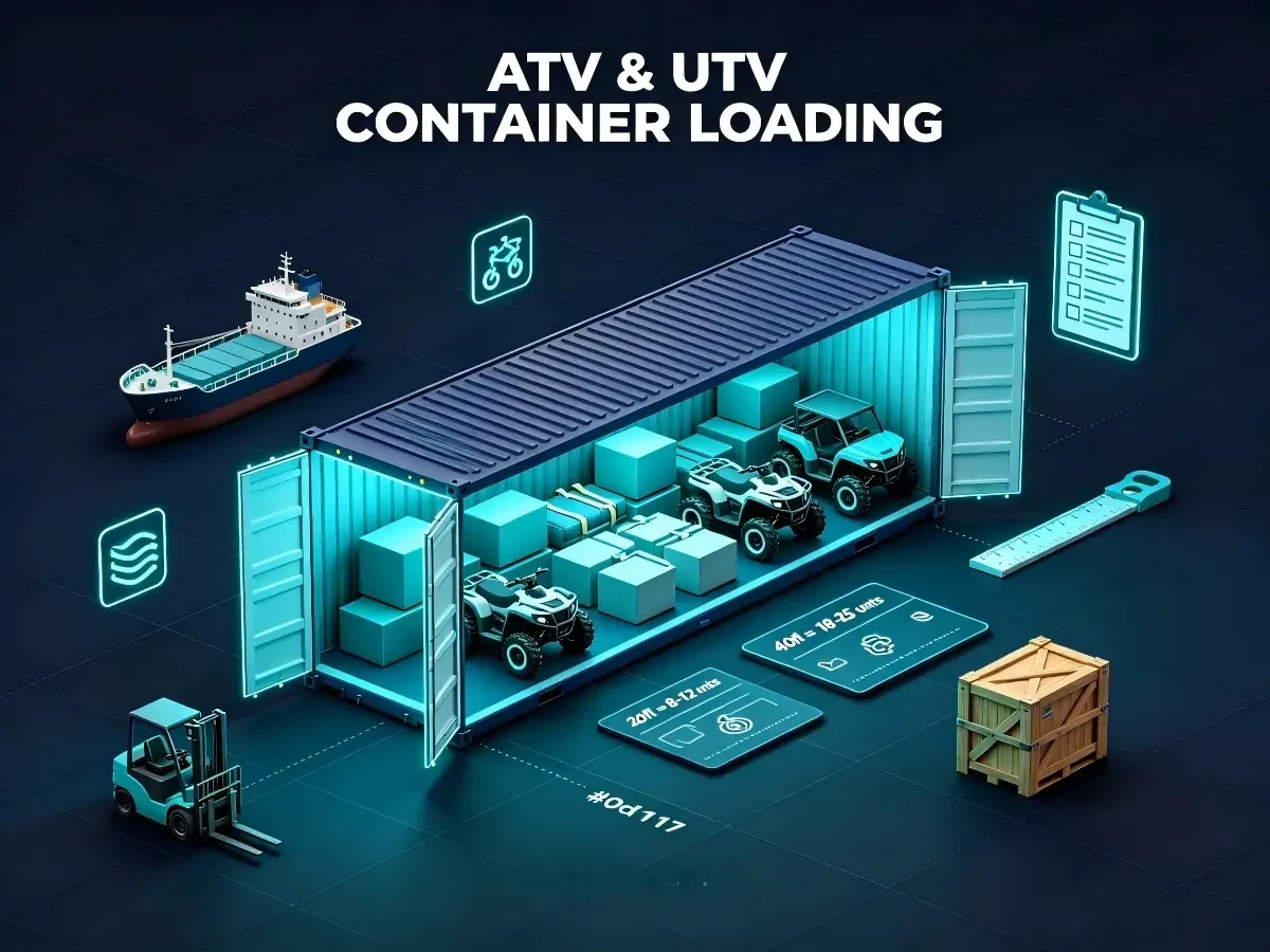 Container Loading Guide for ATV and UTV Shipments