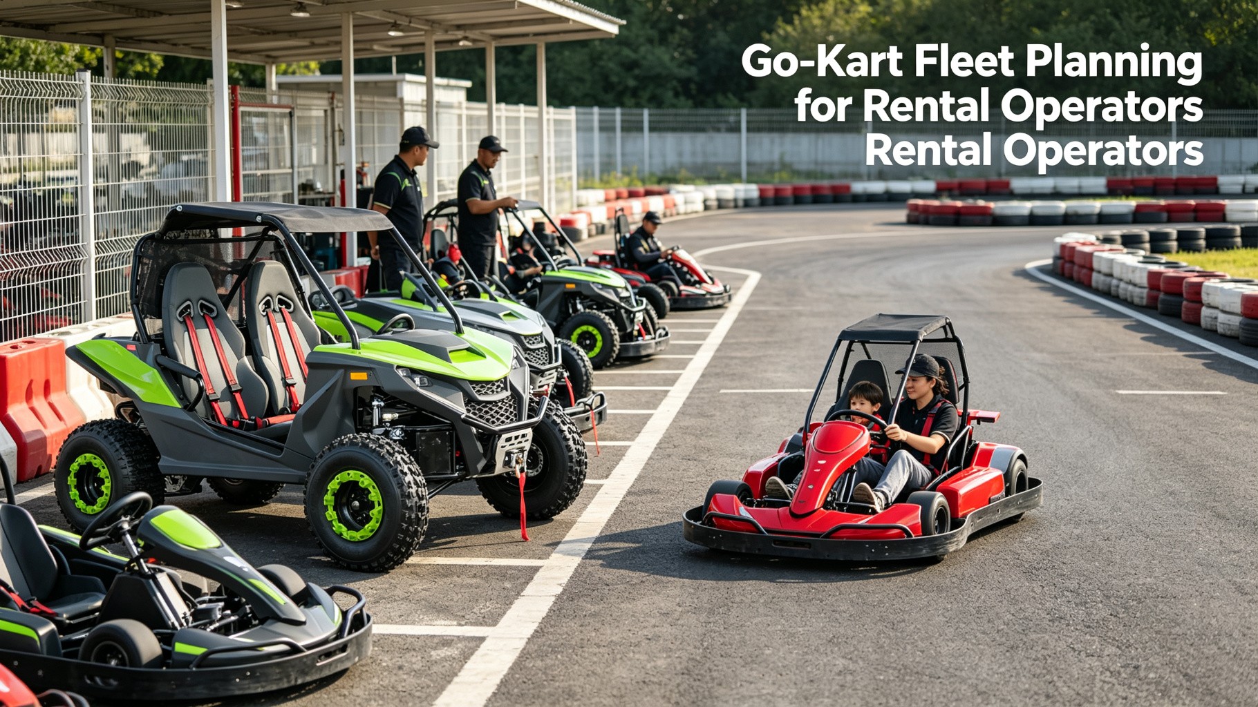Go-Kart Fleet Planning for Rental Operators: Gas vs Electric Models