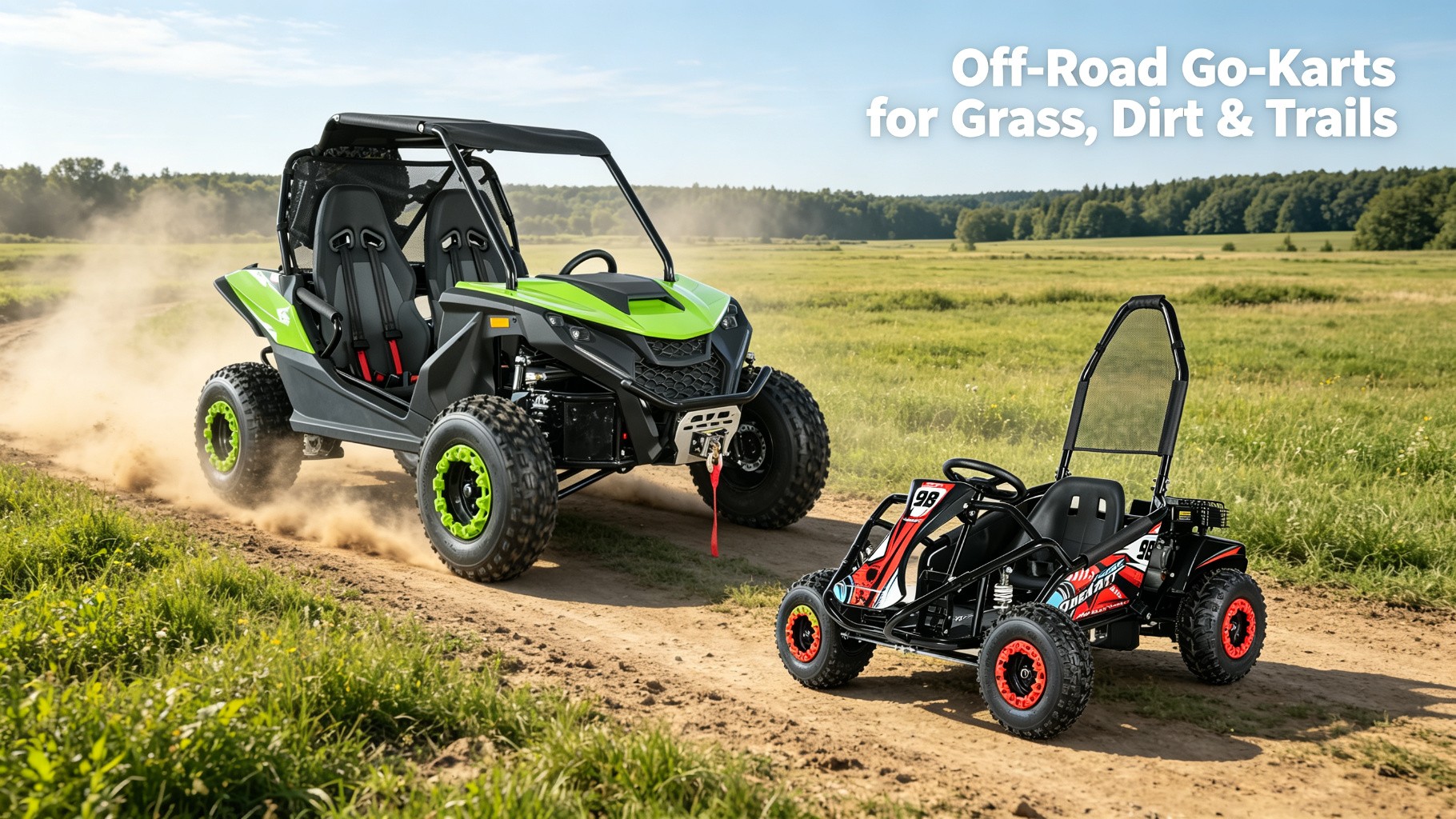 Off-Road Go-Karts for Grass, Dirt and Trails: A Dealer Selection Guide