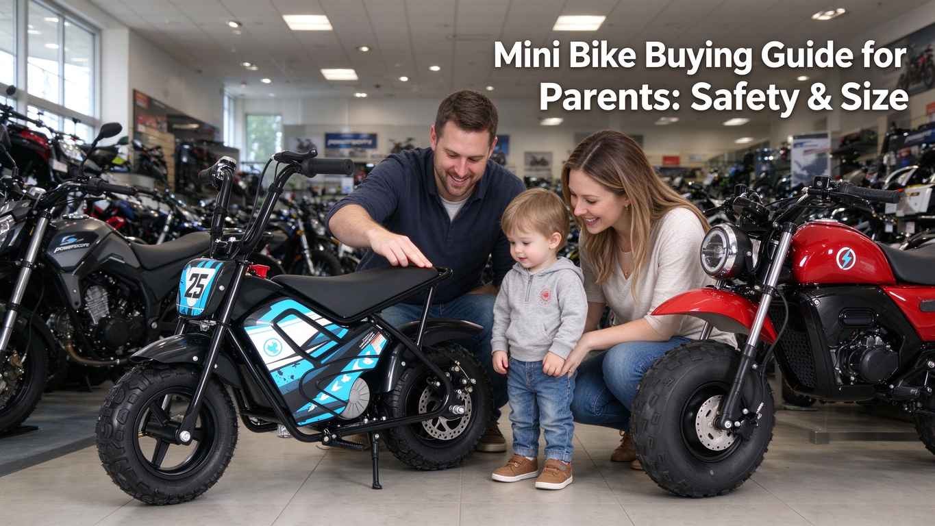 Mini Bike Buying Guide for Parents: Safety, Size, and Features