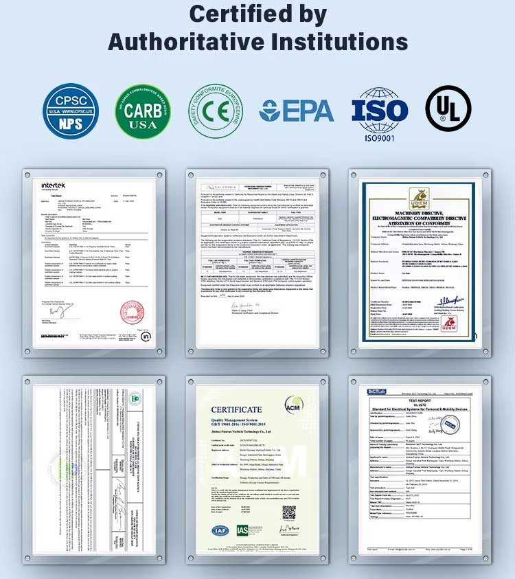 China ATV, Go Kart Factory compliance and certification standards