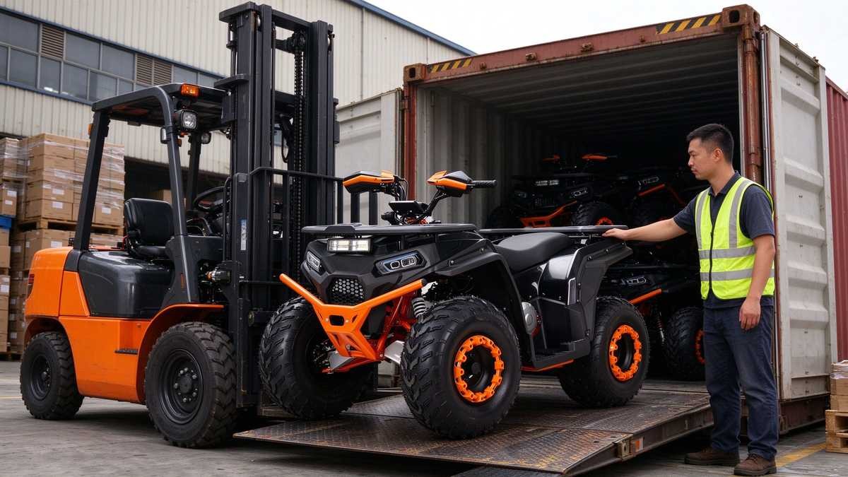 ATV Container Loading and Shipping Record: From Export Release to Arrival