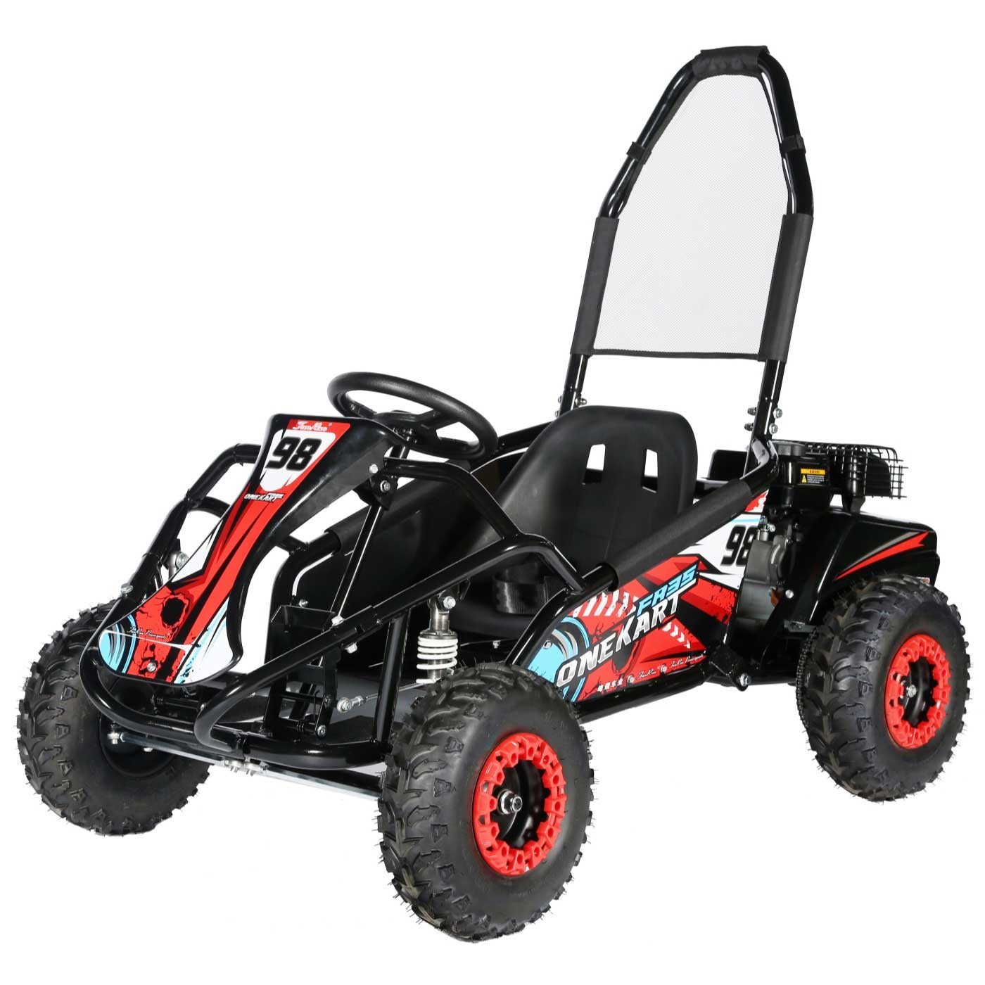 Gasoline Go Kart FR100GK full view